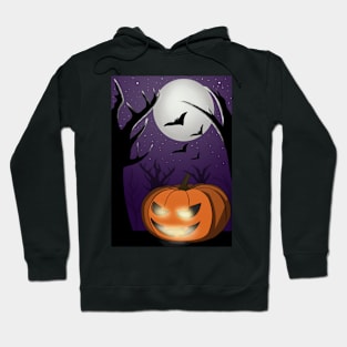 Halloween pumpkin stage Hoodie